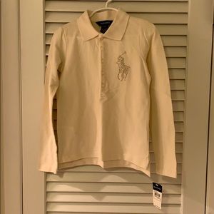 Ralph Lauren Big Pony Long Sleeve Polo Shirt